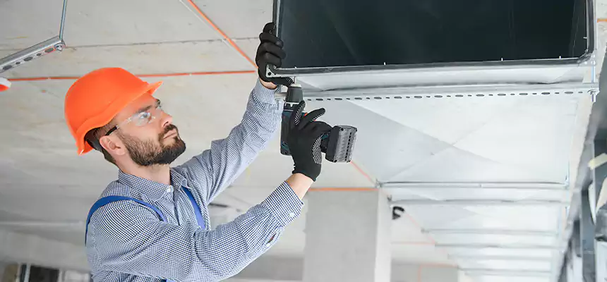 Roof Cap & Exterior Hood Lint Buildup Removal – Evanston